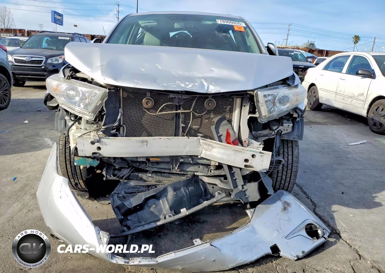 2012 Toyota Highlander Se VIN:5TDZK3EH4CS064383 - 5