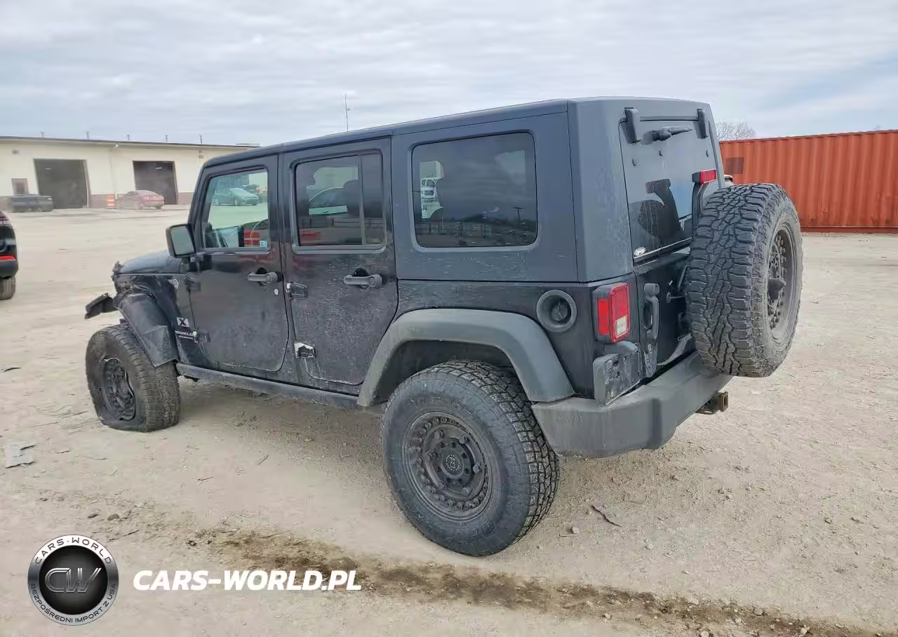 2008 Jeep Wrangler Unlimited X VIN:1J4GA39158L584523 - 2