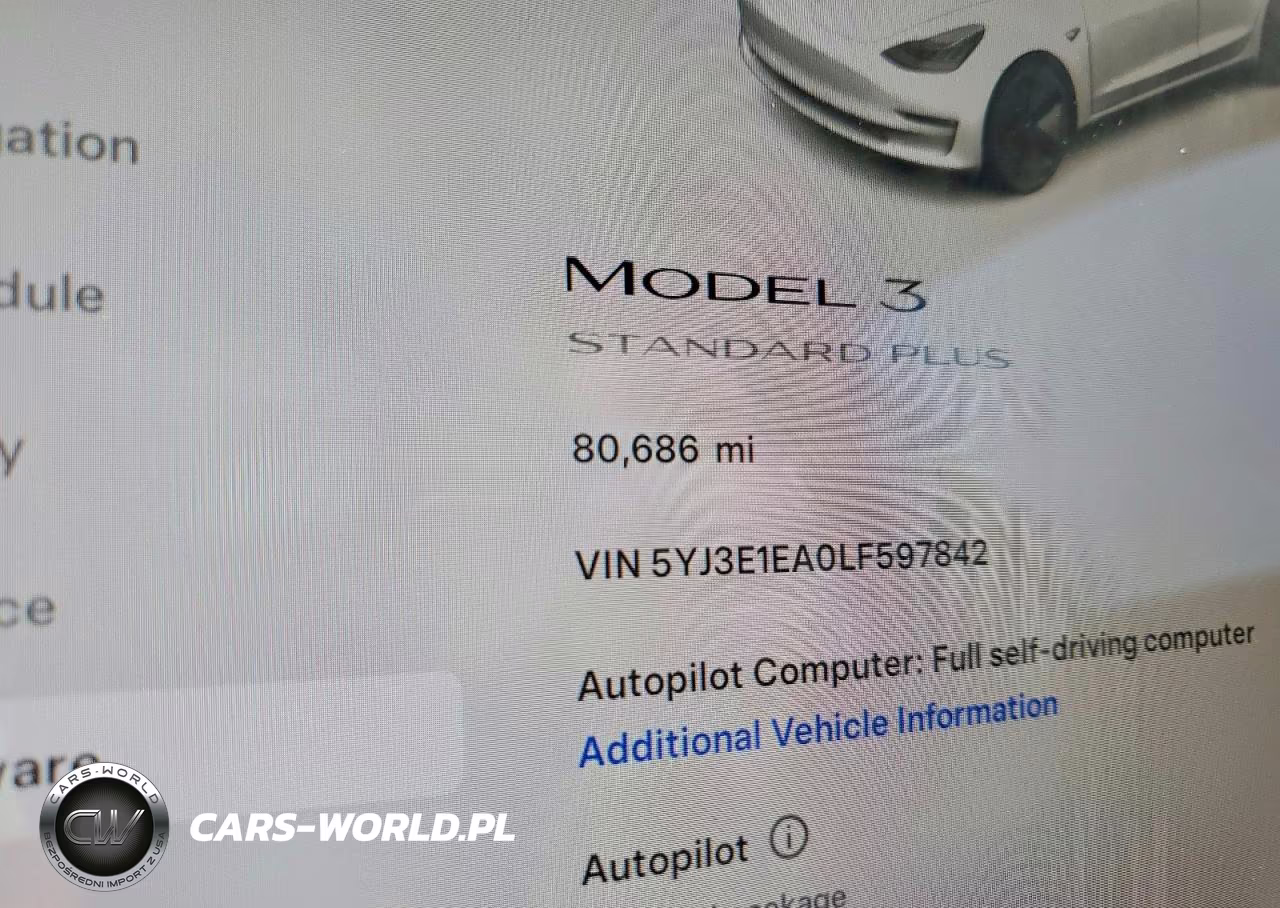 2020 Tesla 3 VIN:5YJ3E1EA0LF597842 - 9