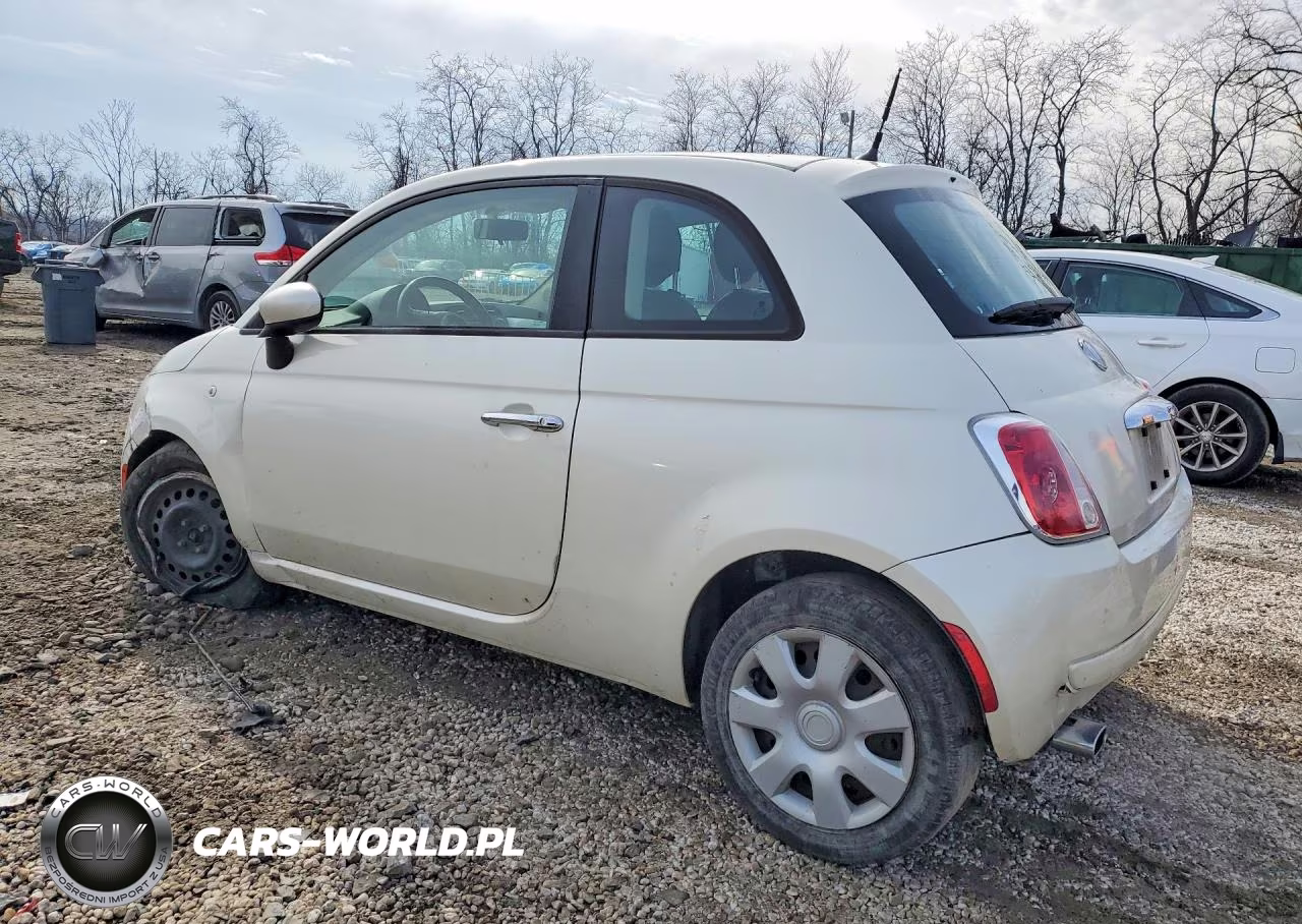 2012 Fiat 500 Pop VIN:3C3CFFAR5CT348125 - 2