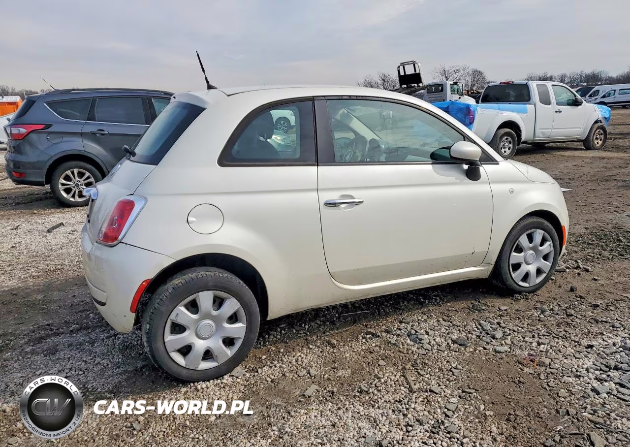 2012 Fiat 500 Pop VIN:3C3CFFAR5CT348125 - 3