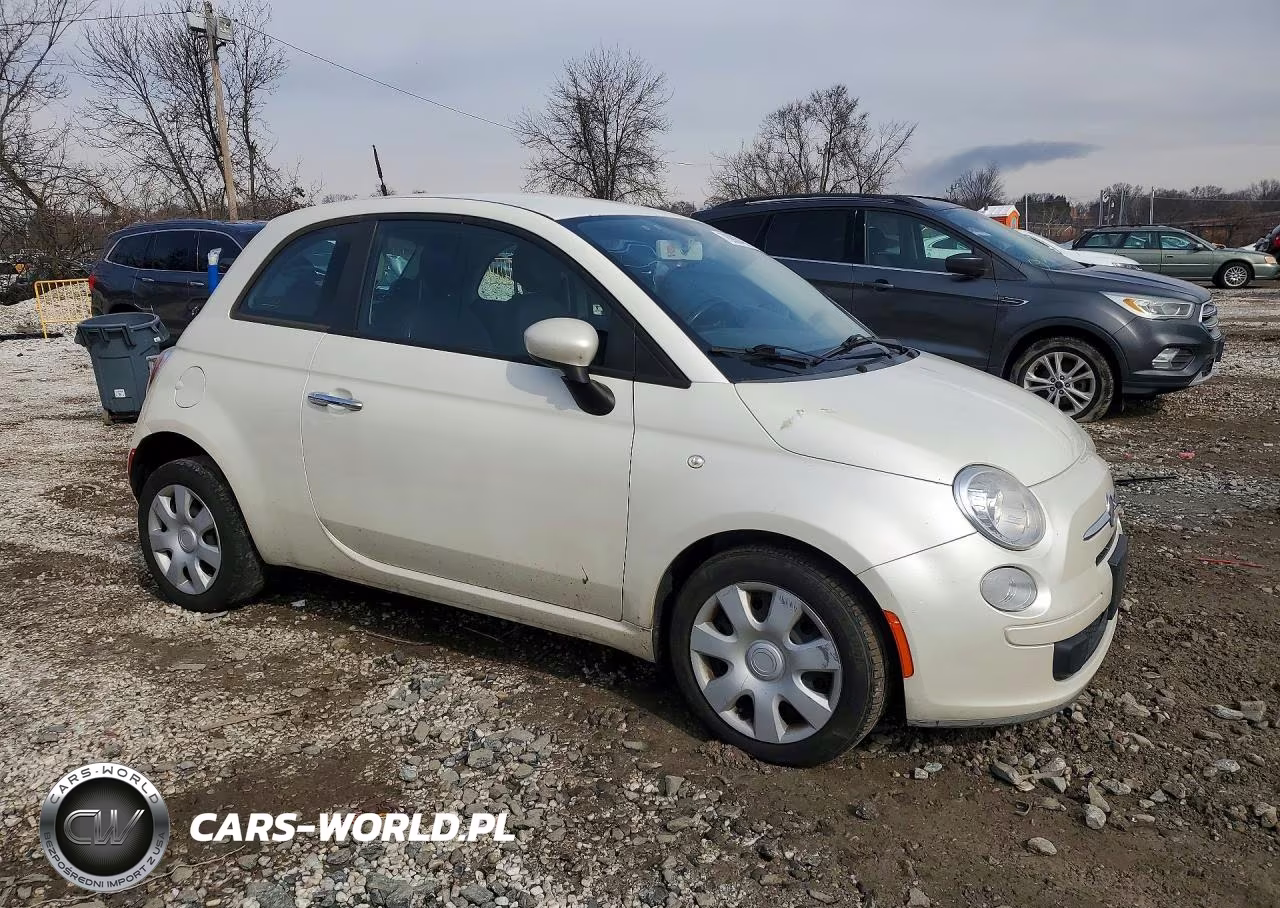 2012 Fiat 500 Pop VIN:3C3CFFAR5CT348125 - 4