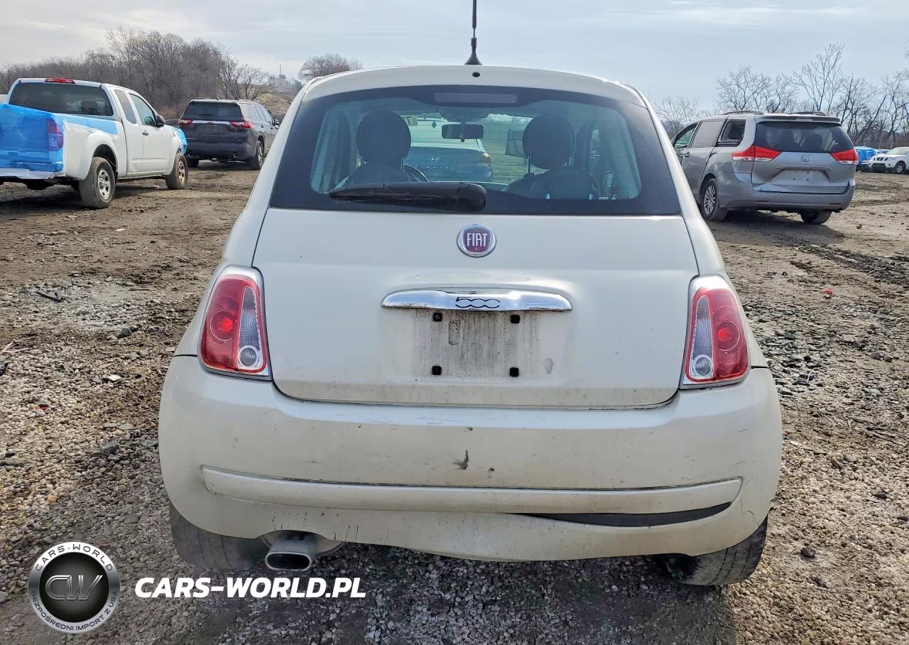 2012 Fiat 500 Pop VIN:3C3CFFAR5CT348125 - 6
