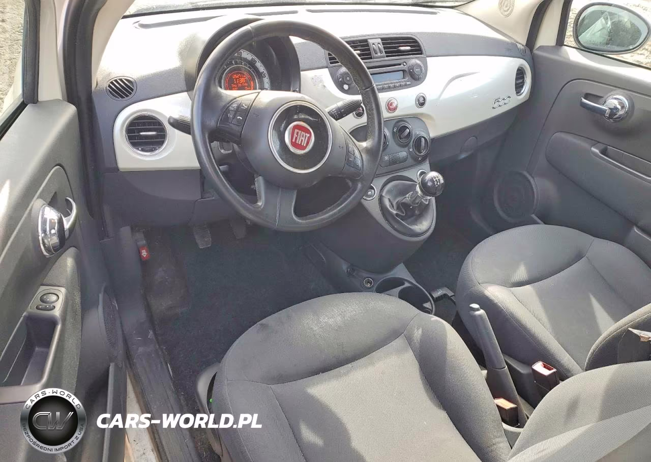 2012 Fiat 500 Pop VIN:3C3CFFAR5CT348125 - 8