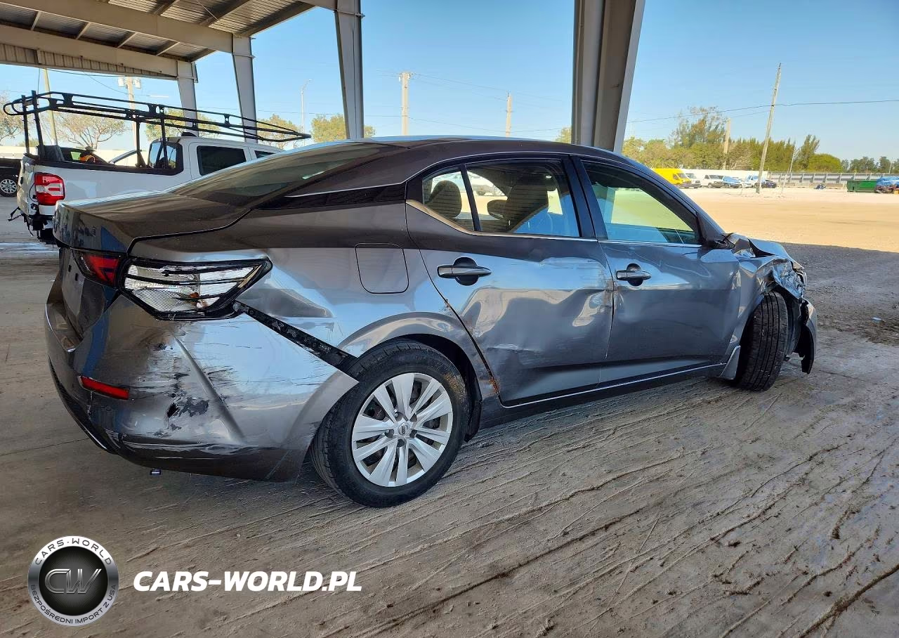 2020 Nissan Sentra S VIN:3N1AB8BV7LY237720 - 3
