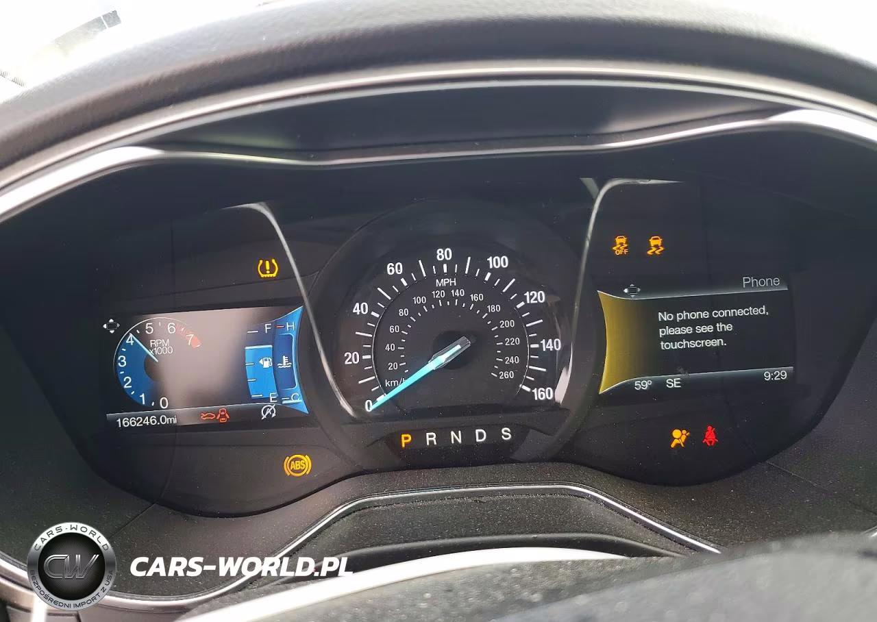 2017 Ford Fusion Se VIN:3FA6P0HD9HR395620 - 9
