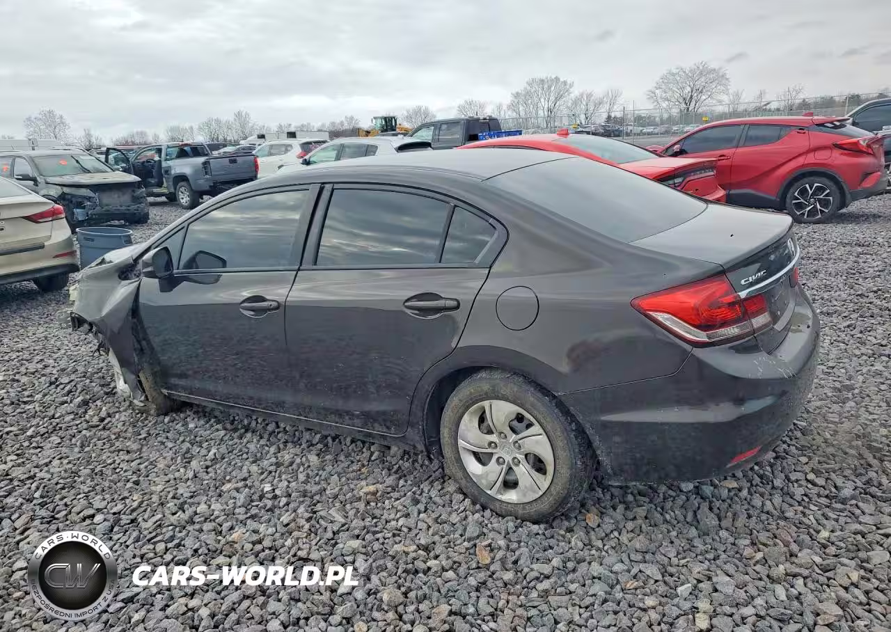 2013 Honda Civic Lx VIN:19XFB2F52DE003384 - 2