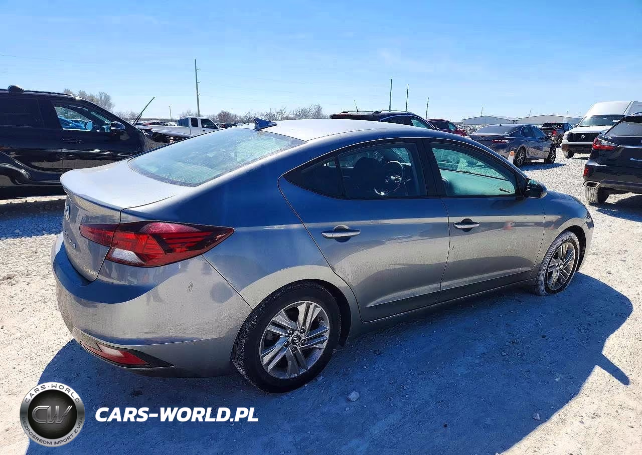 2019 Hyundai Elantra Sel VIN:KMHD84LF5KU781431 - 3