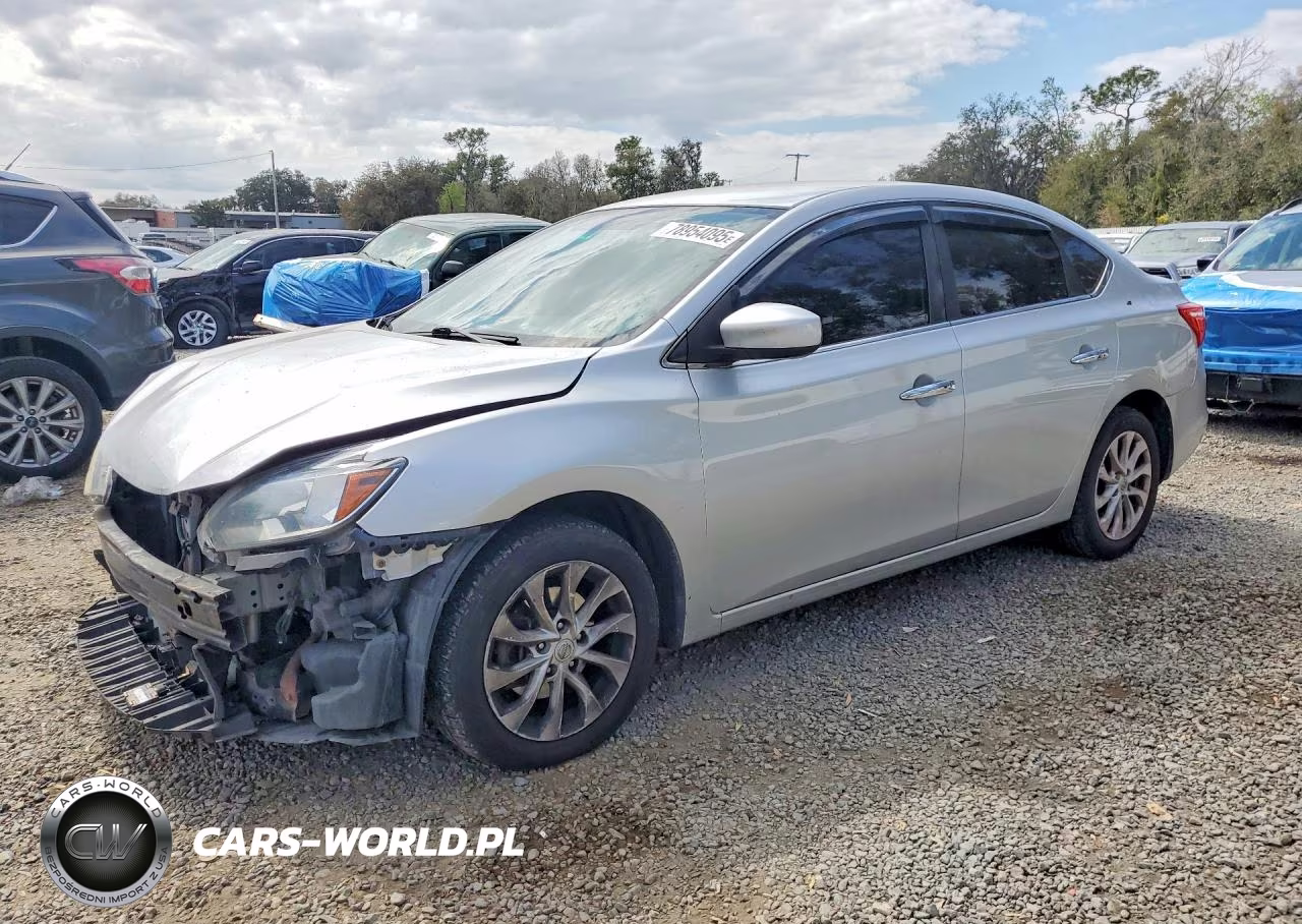 2018 Nissan Sentra Sv VIN:3N1AB7AP2JY242057 - 1