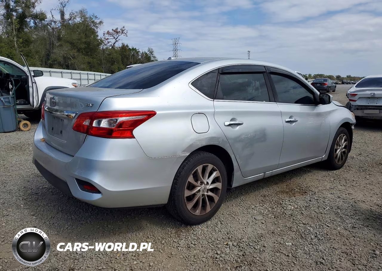 2018 Nissan Sentra Sv VIN:3N1AB7AP2JY242057 - 3