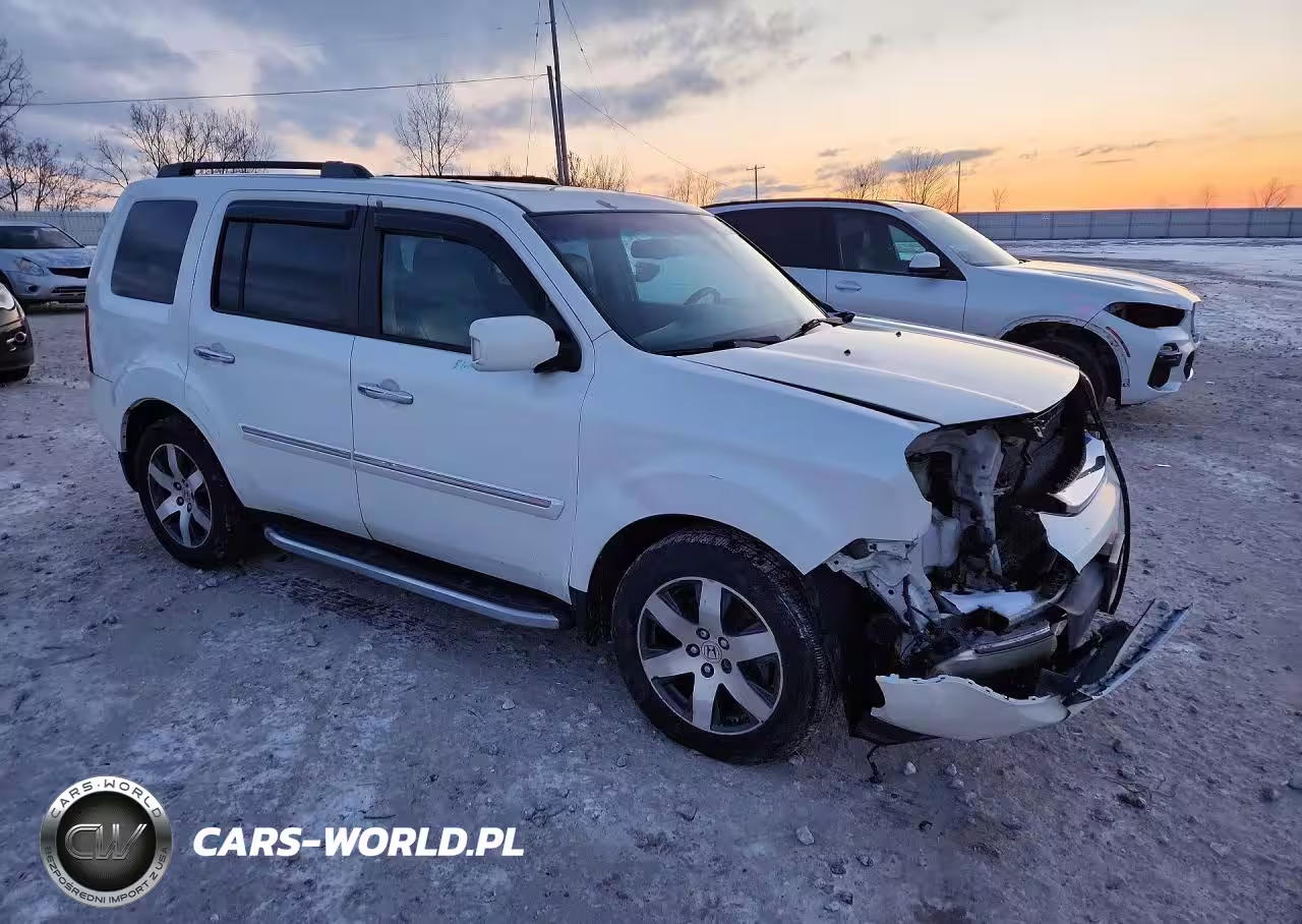 2012 Honda Pilot Touring VIN:5FNYF4H96CB058079 - 4