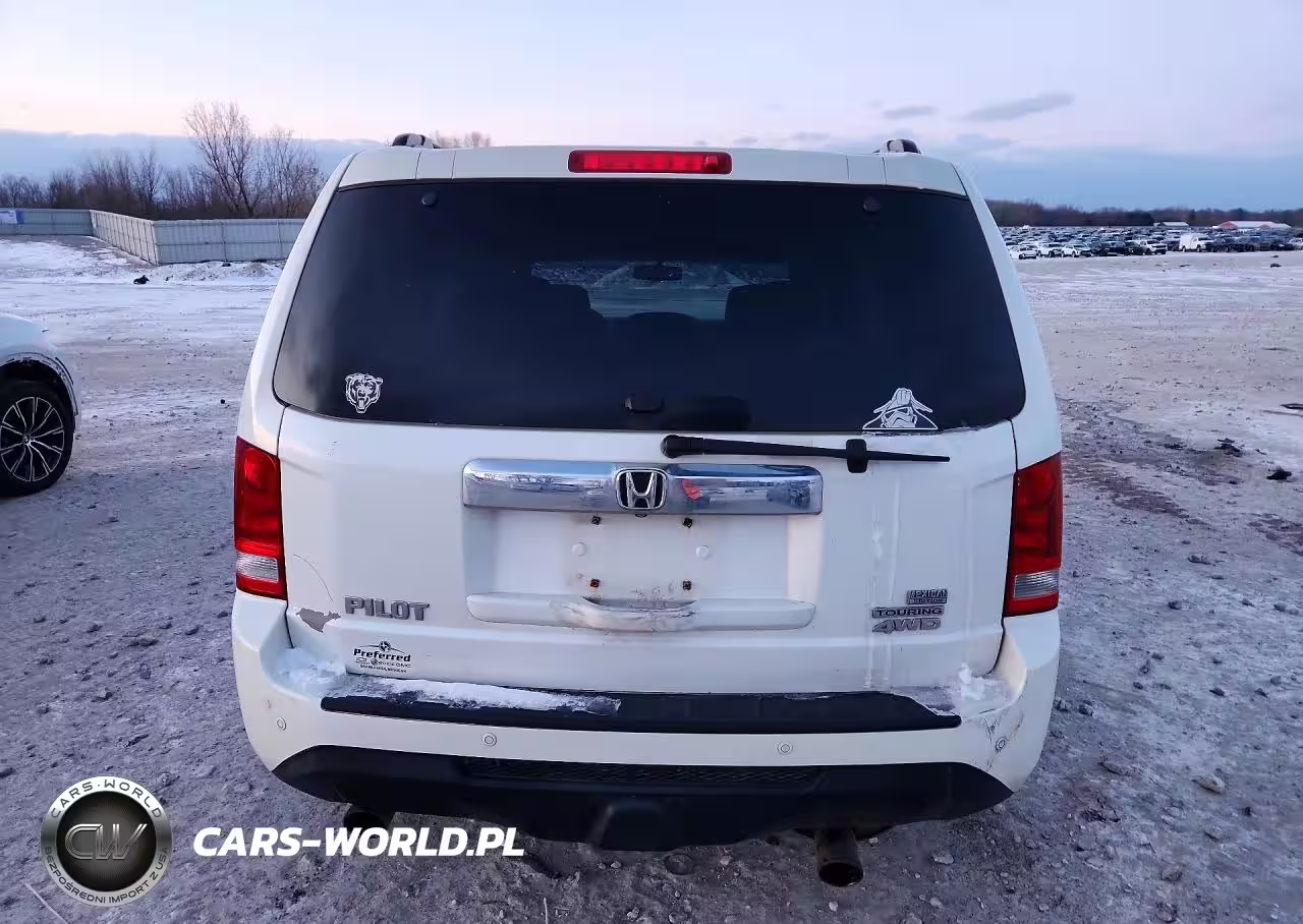 2012 Honda Pilot Touring VIN:5FNYF4H96CB058079 - 6