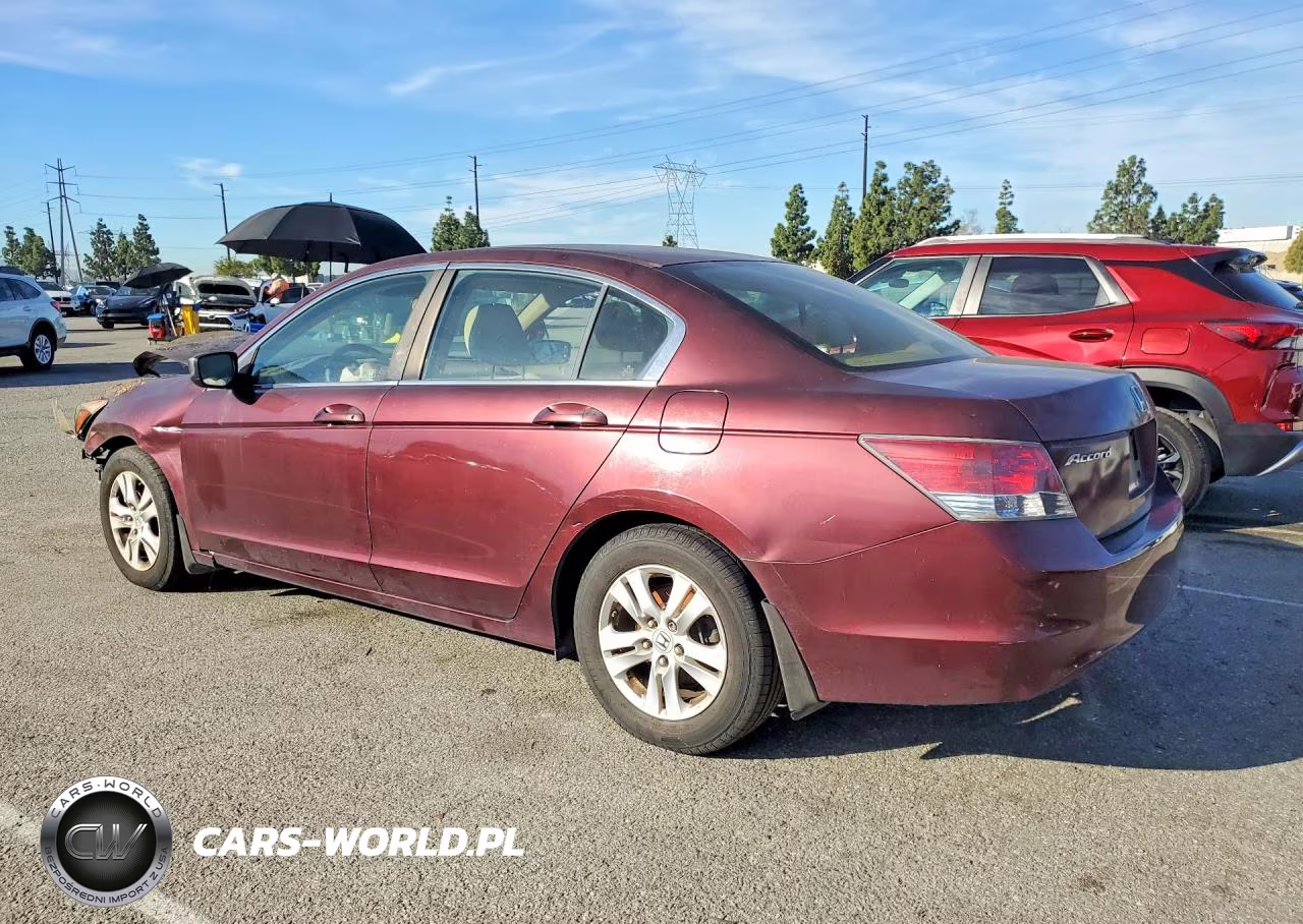 2008 Honda Accord Lxp VIN:JHMCP26498C031240 - 2