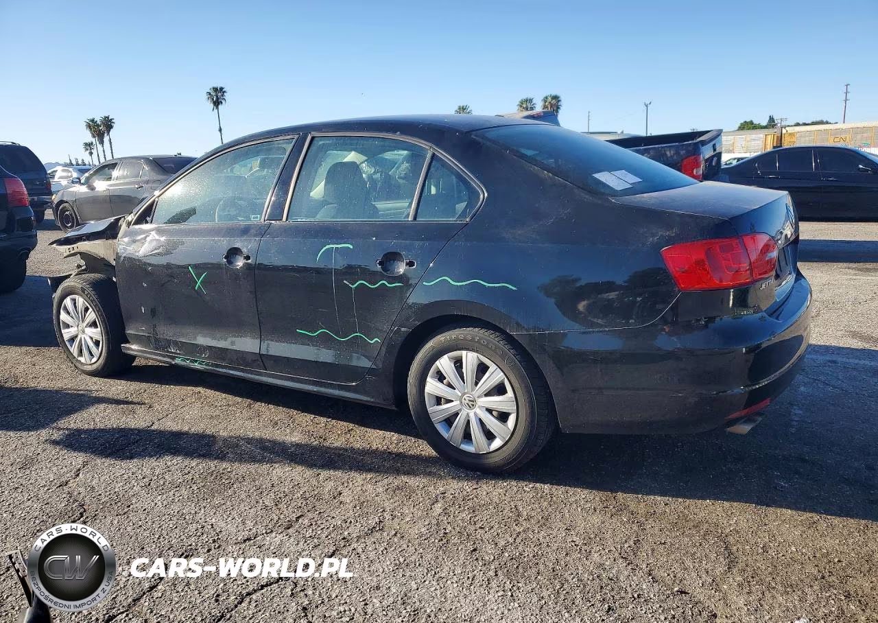 2014 Volkswagen Jetta Base VIN:3VW1K7AJ4EM375065 - 2