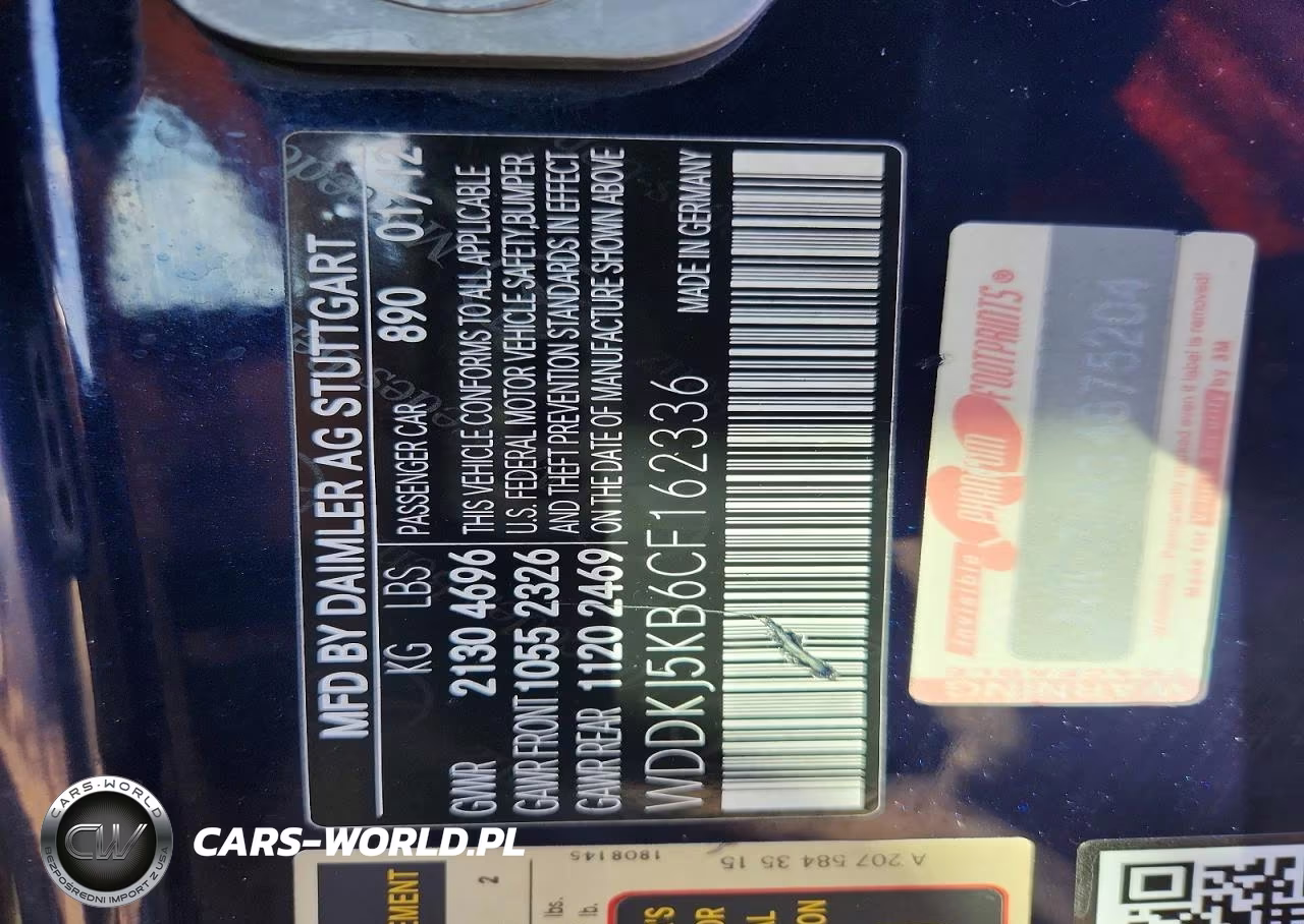 2012 Mercedes-Benz E 350 VIN:WDDKJ5KB6CF162336 - 12