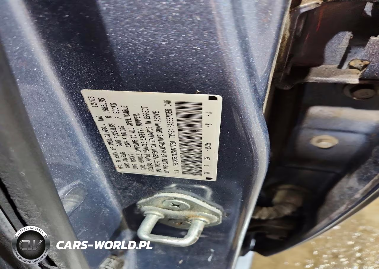 2007 Honda Accord Ex VIN:1HGCM56747A071730 - 12