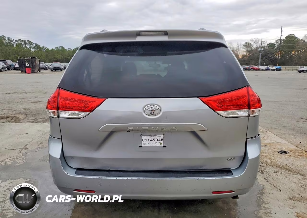 2011 Toyota Sienna Le 8-Passenger VIN:5TDKK3DC1BS114663 - 6