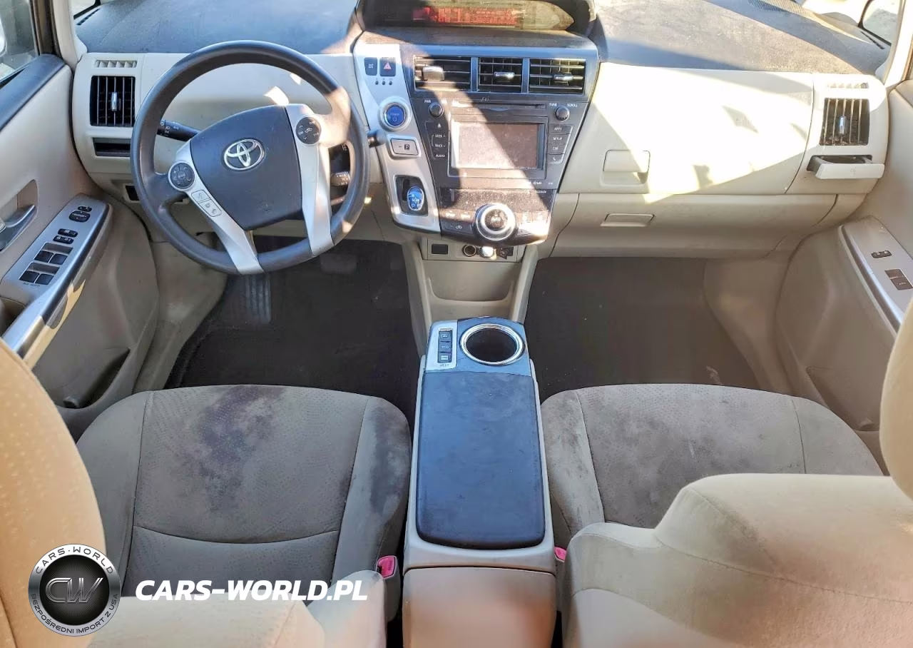 2013 Toyota Prius V VIN:JTDZN3EU6D3195743 - 8