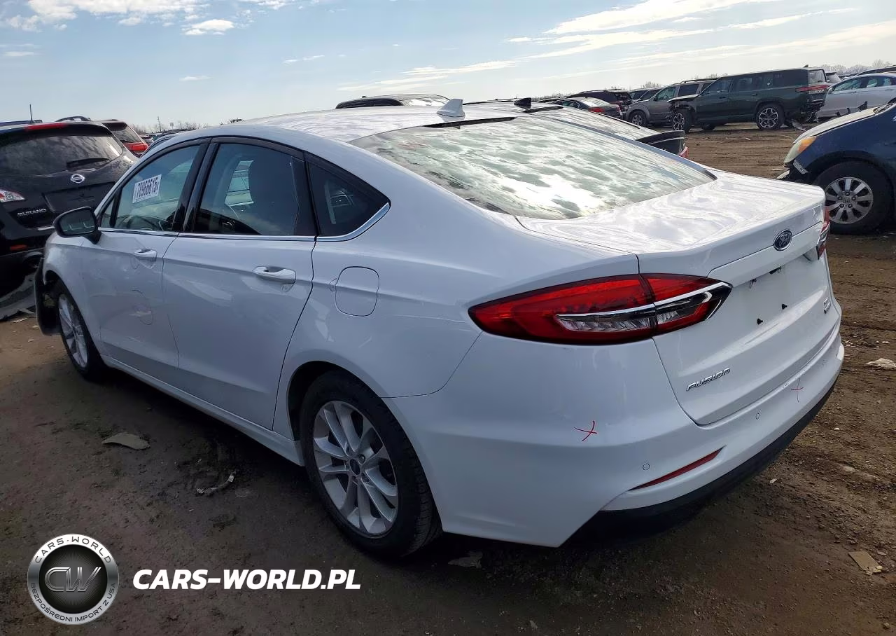 2020 Ford Fusion Se VIN:3FA6P0HD9LR162247 - 2