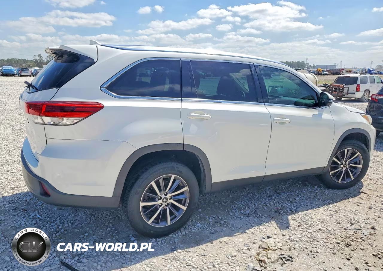 2019 Toyota Highlander Xle VIN:5TDKZRFHXKS558065 - 3