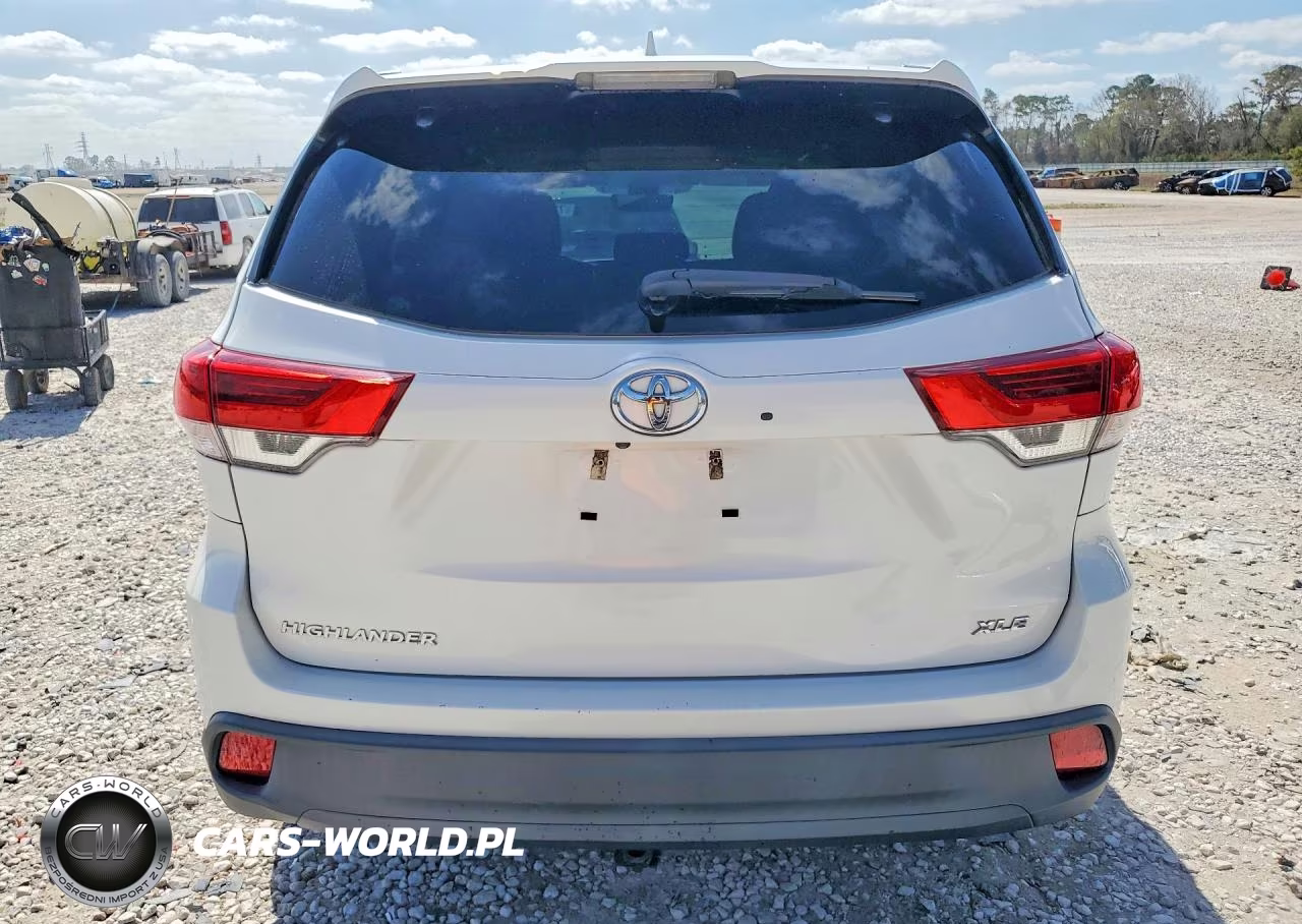 2019 Toyota Highlander Xle VIN:5TDKZRFHXKS558065 - 6