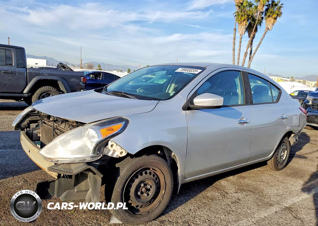 2016 Nissan Versa Sv VIN:3N1CN7AP7GL883954 - 1