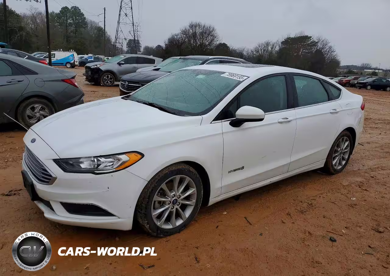 2017 Ford Fusion Se Hybrid