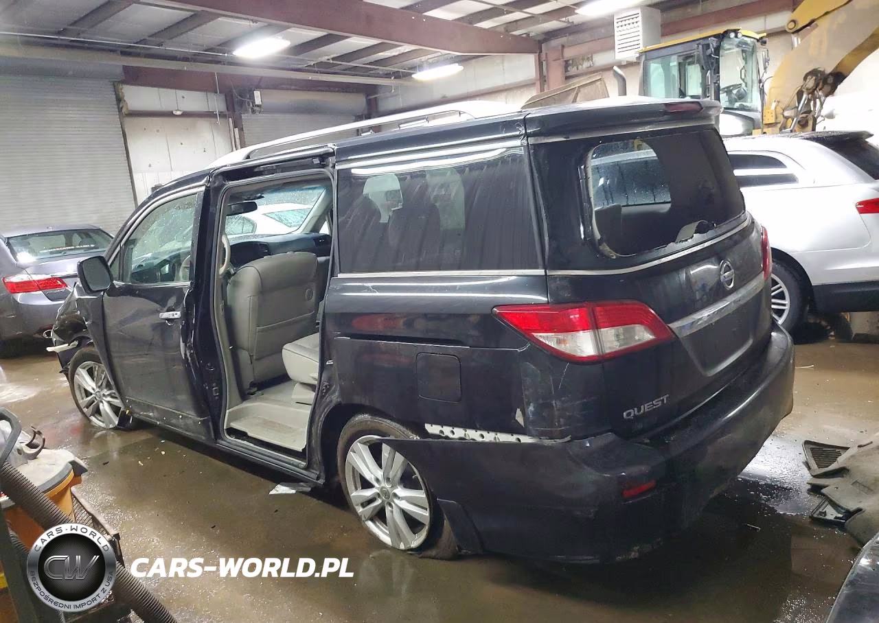 2011 Nissan Quest 3.5 S VIN:JN8AE2KP0B9004564 - 2