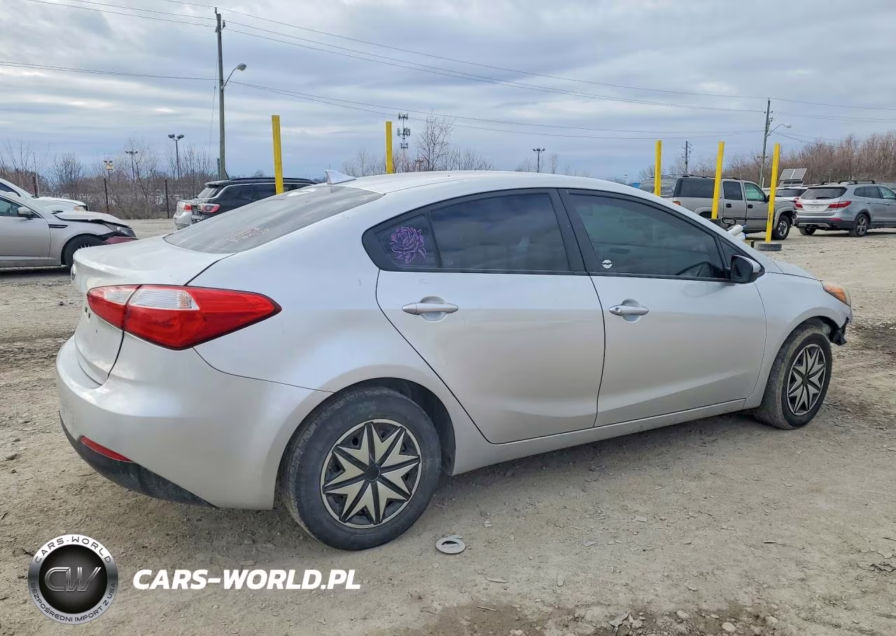 2014 Kia Forte Lx VIN:KNAFK4A67E5148183 - 3