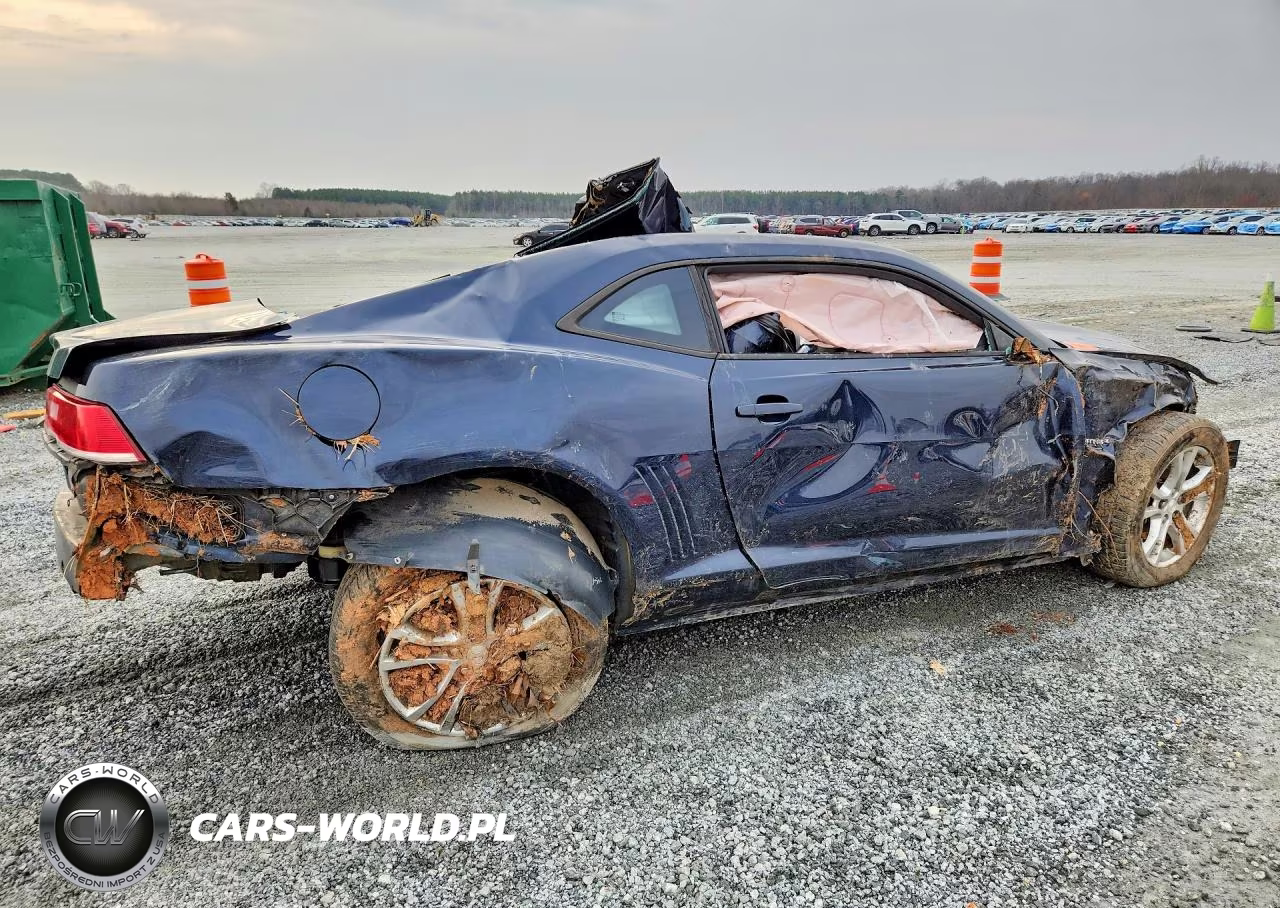 2015 Chevrolet Camaro Ls VIN:2G1FB1E31F9150543 - 3
