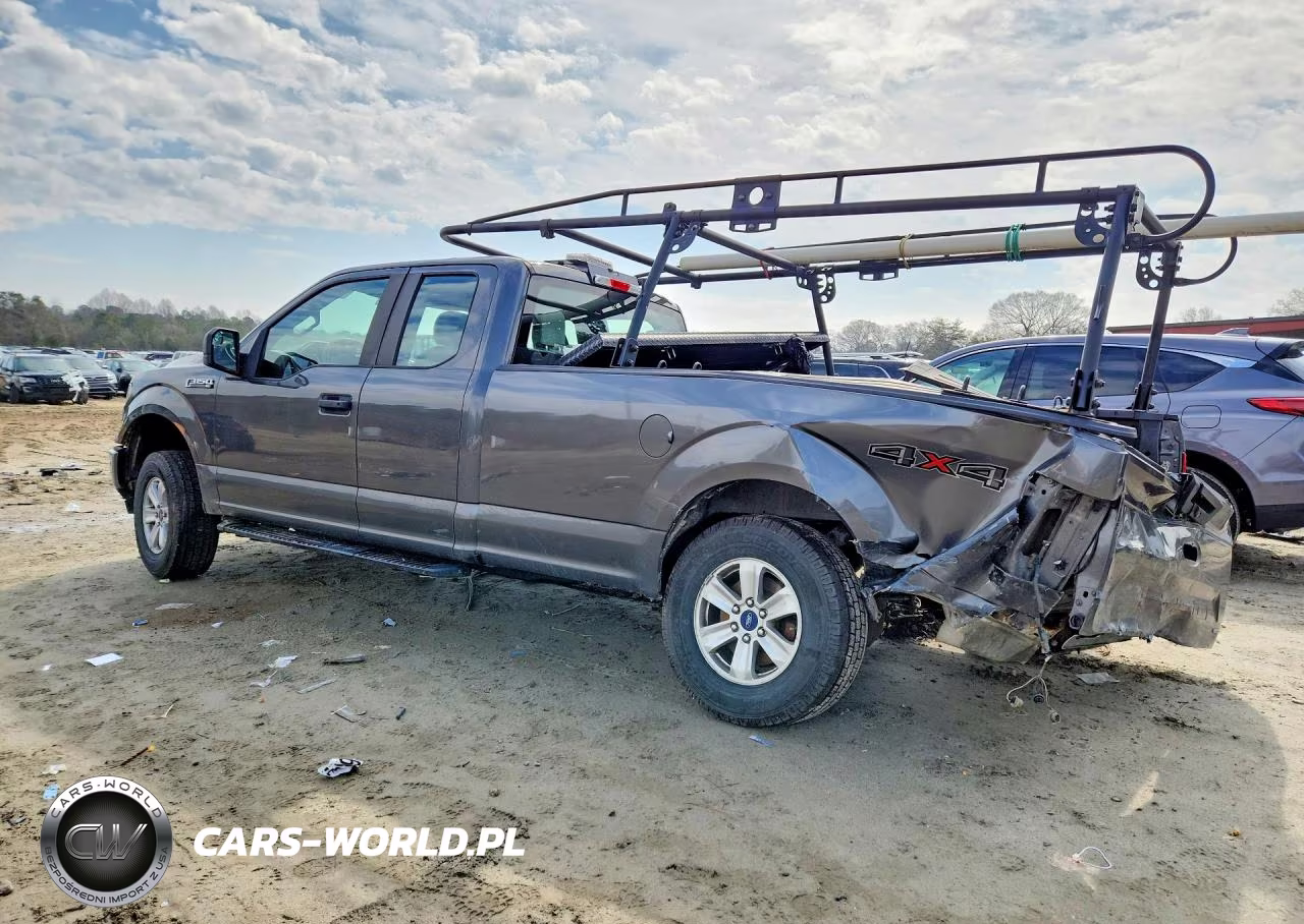 2019 Ford F150 Super Cab VIN:1FTFX1E48KKC06603 - 2