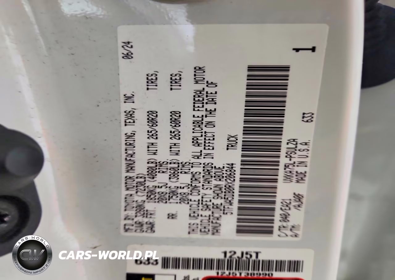 2024 Toyota Tundra Limited VIN:5TFWA5DB0RX206844 - 12