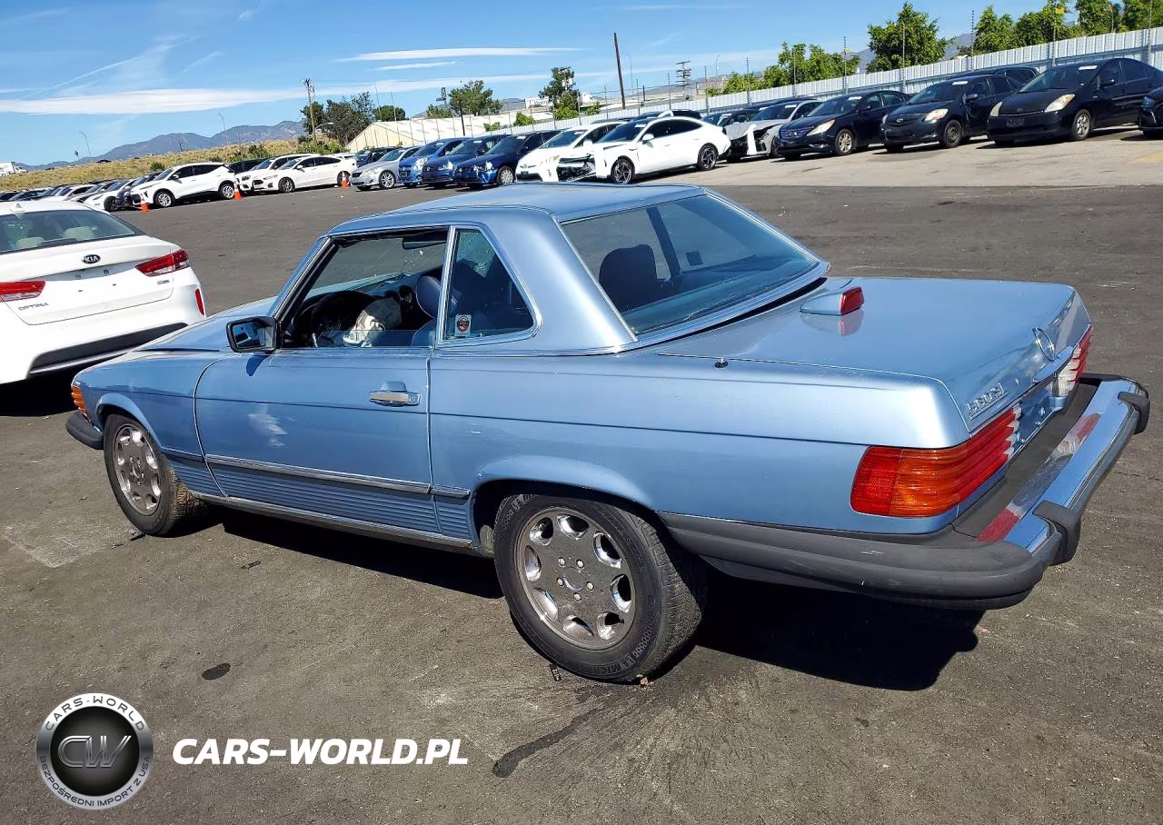 1987 Mercedes-Benz 560 Sl VIN:WDBBA48D6HA064052 - 2