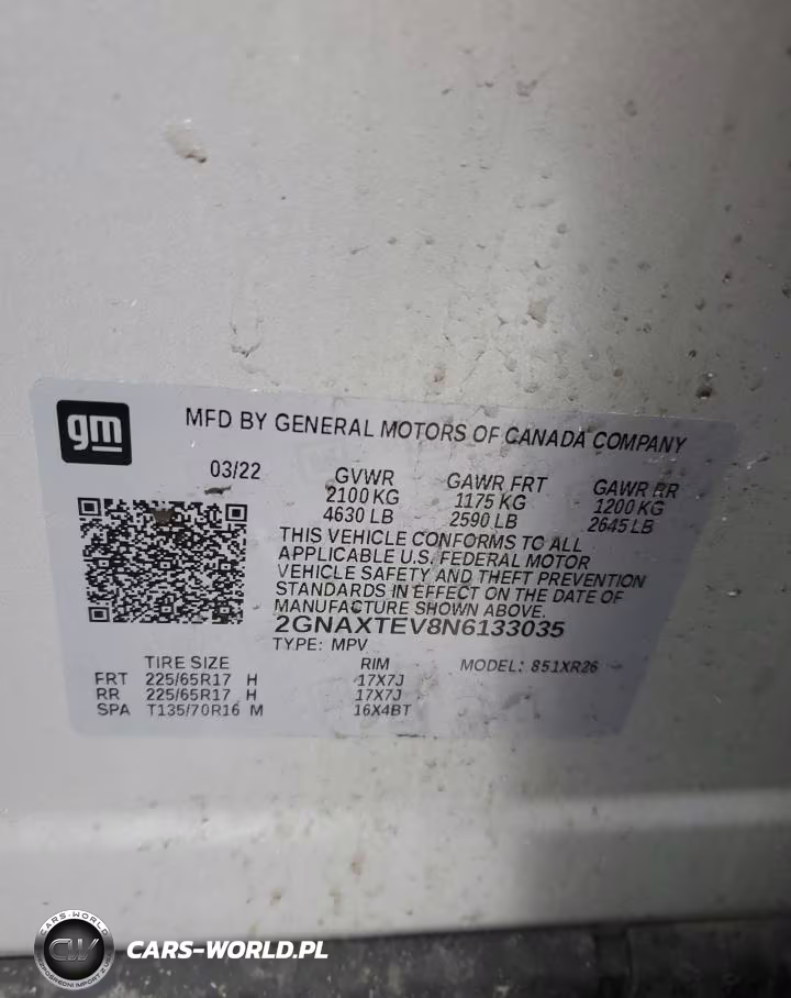 2022 Chevrolet Equinox Lt VIN:2GNAXTEV8N6133035 - 13