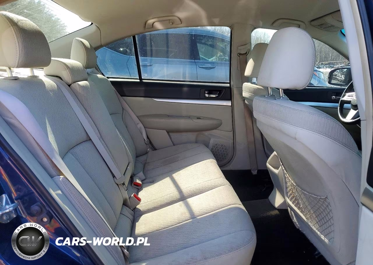 2011 Subaru Legacy 2.5I Premium VIN:4S3BMAC62B1248282 - 10