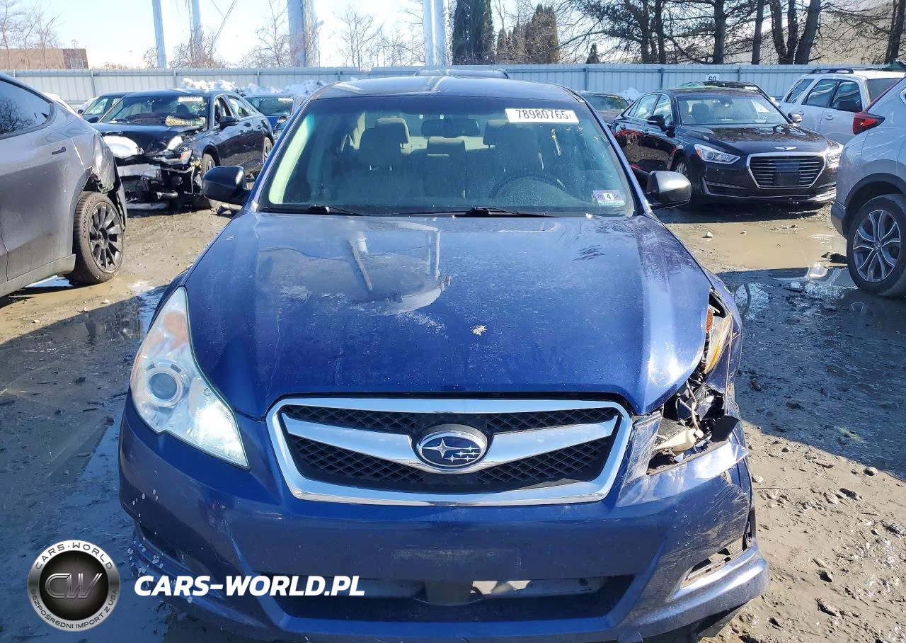 2011 Subaru Legacy 2.5I Premium VIN:4S3BMAC62B1248282 - 5