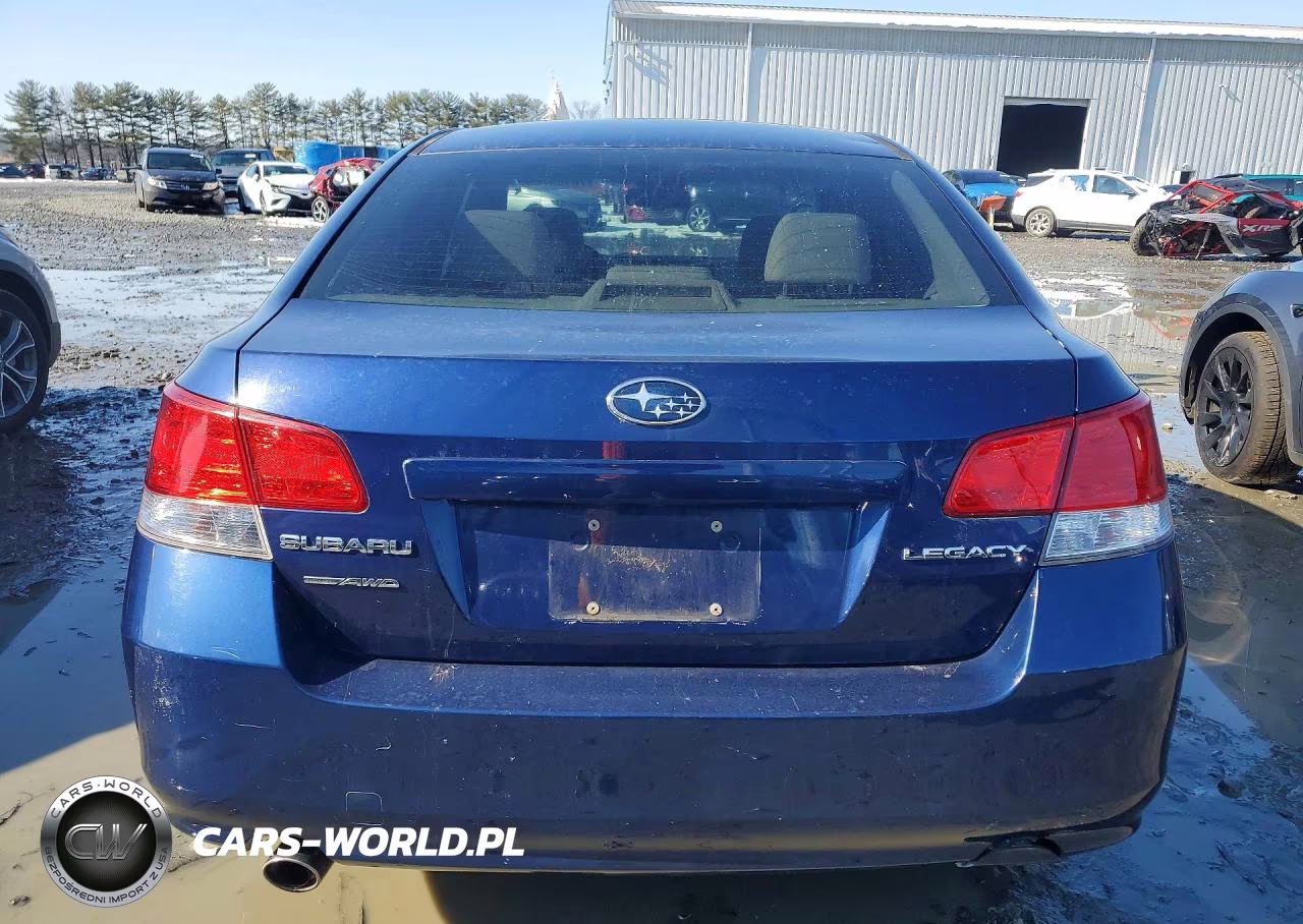 2011 Subaru Legacy 2.5I Premium VIN:4S3BMAC62B1248282 - 6