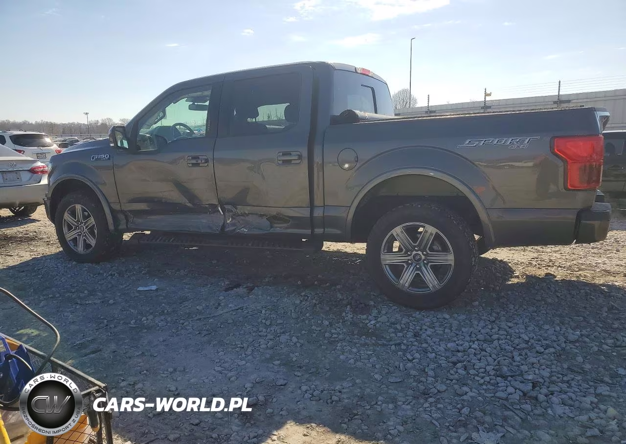 2019 Ford F150 Supercrew VIN:1FTEW1E41KKE36384 - 2