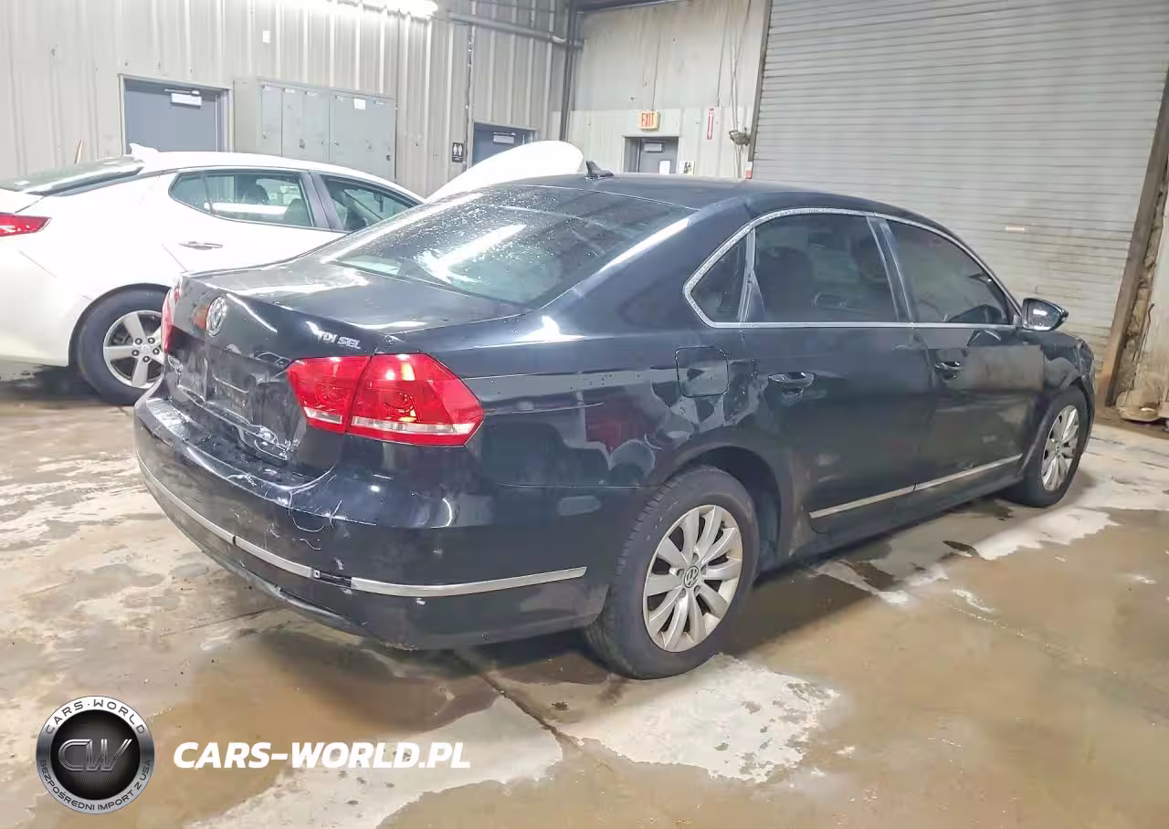 2012 Volkswagen Passat Sel VIN:1VWCN7A35CC068116 - 3