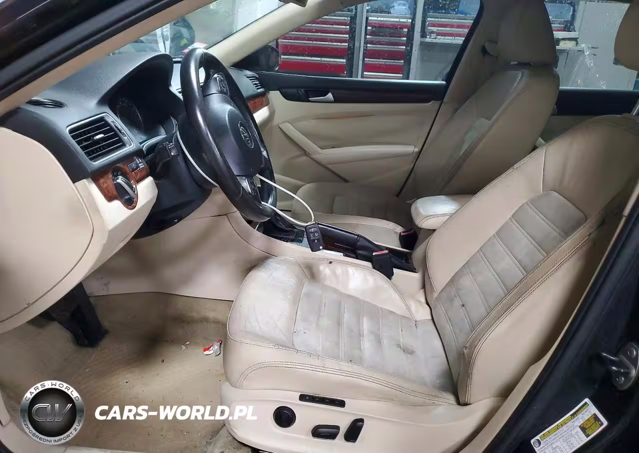 2012 Volkswagen Passat Sel VIN:1VWCN7A35CC068116 - 7