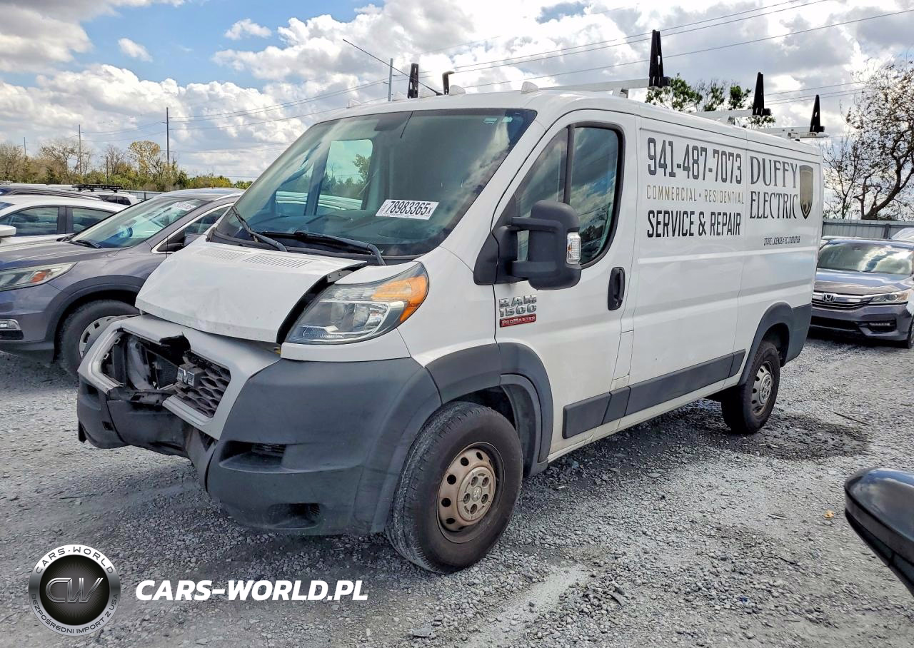 2019 Ram Promaster 1500 Delivery Van
