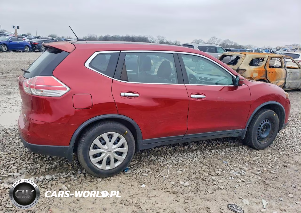 2015 Nissan Rogue S VIN:KNMAT2MV1FP542964 - 3