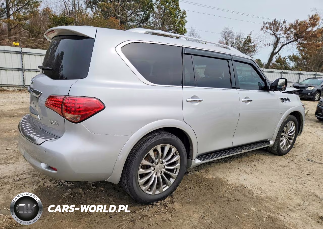 2017 Infi Qx80 VIN:JN8AZ2NC6H9430250 - 3