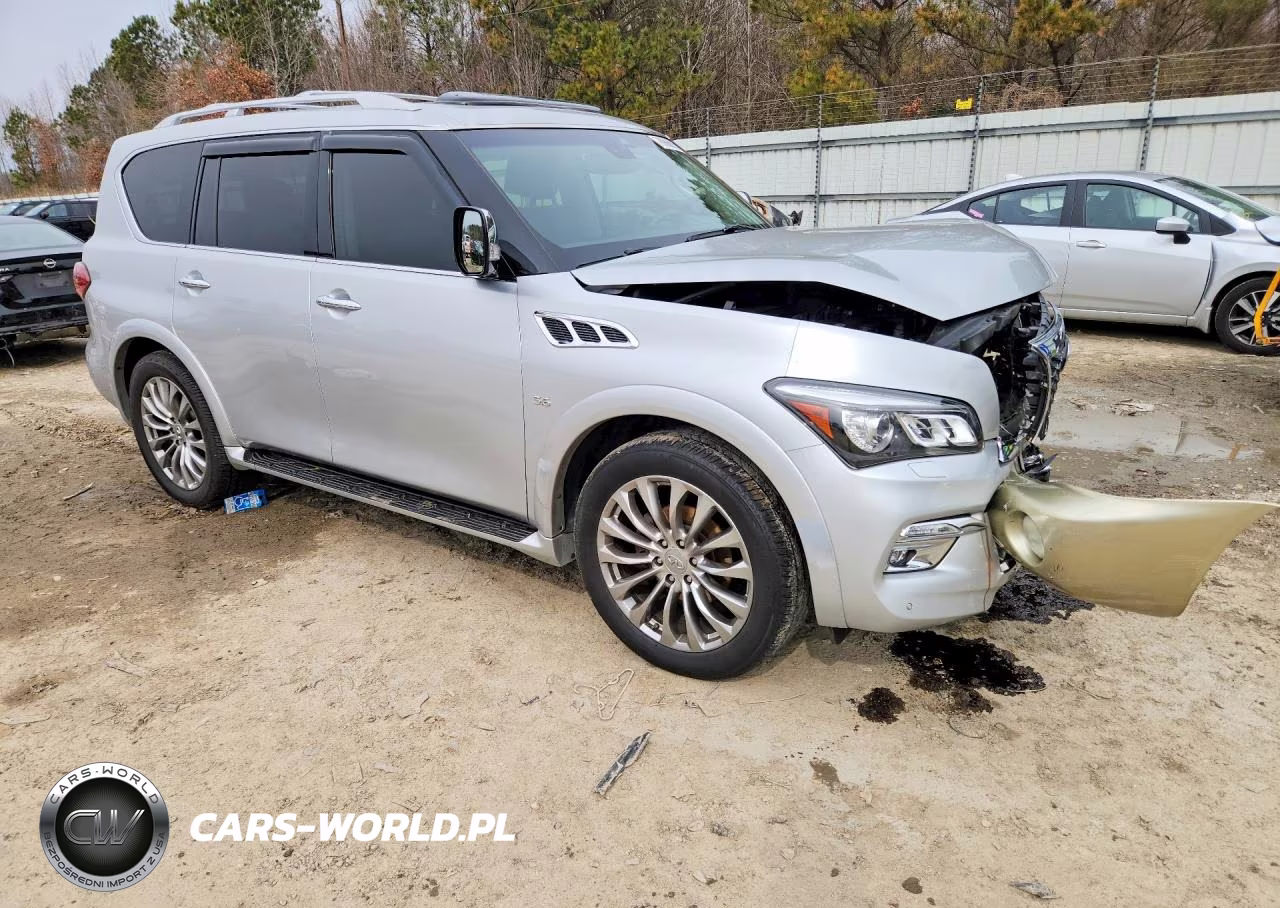 2017 Infi Qx80 VIN:JN8AZ2NC6H9430250 - 4