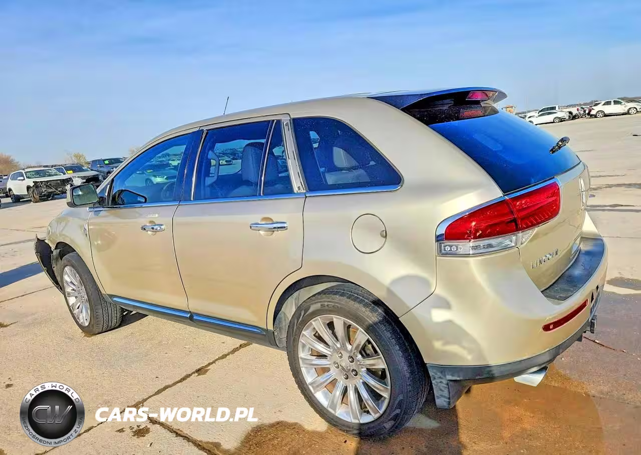 2011 Lincoln Mkx VIN:2LMDJ6JK2BBJ15072 - 2