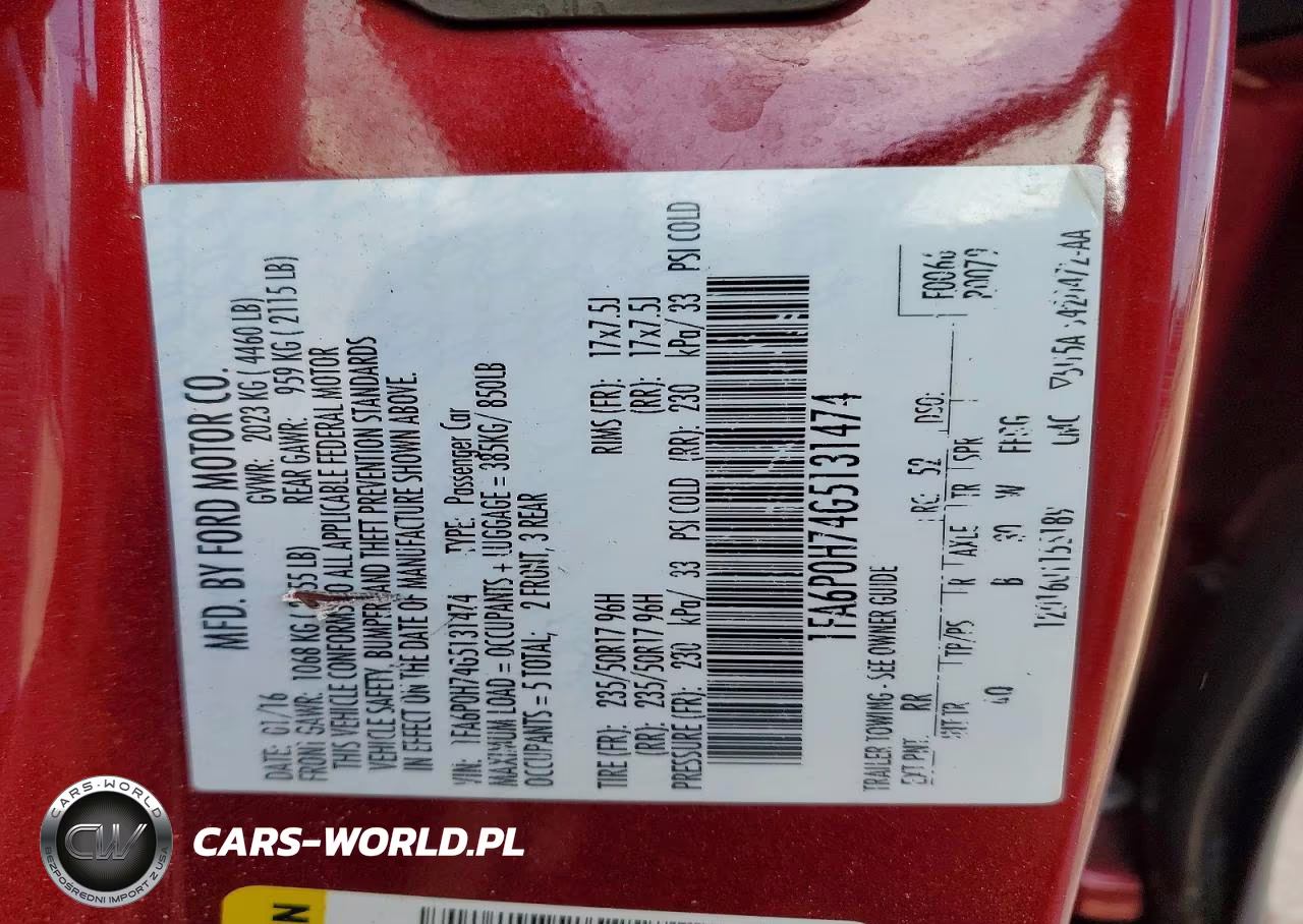 2016 Ford Fusion Se VIN:1FA6P0H74G5131474 - 12