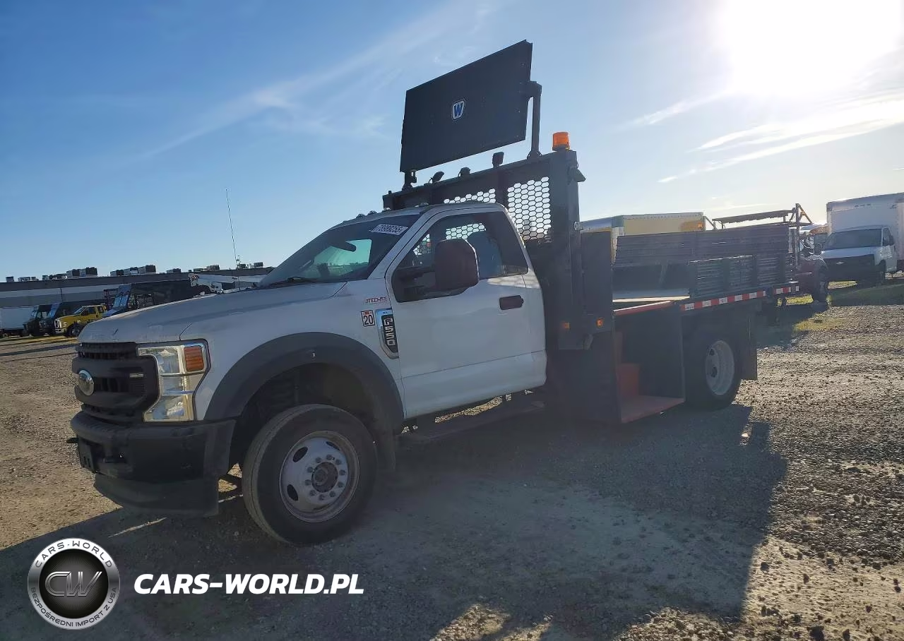 2021 Ford F550 Super Super Duty Flatbed Truck