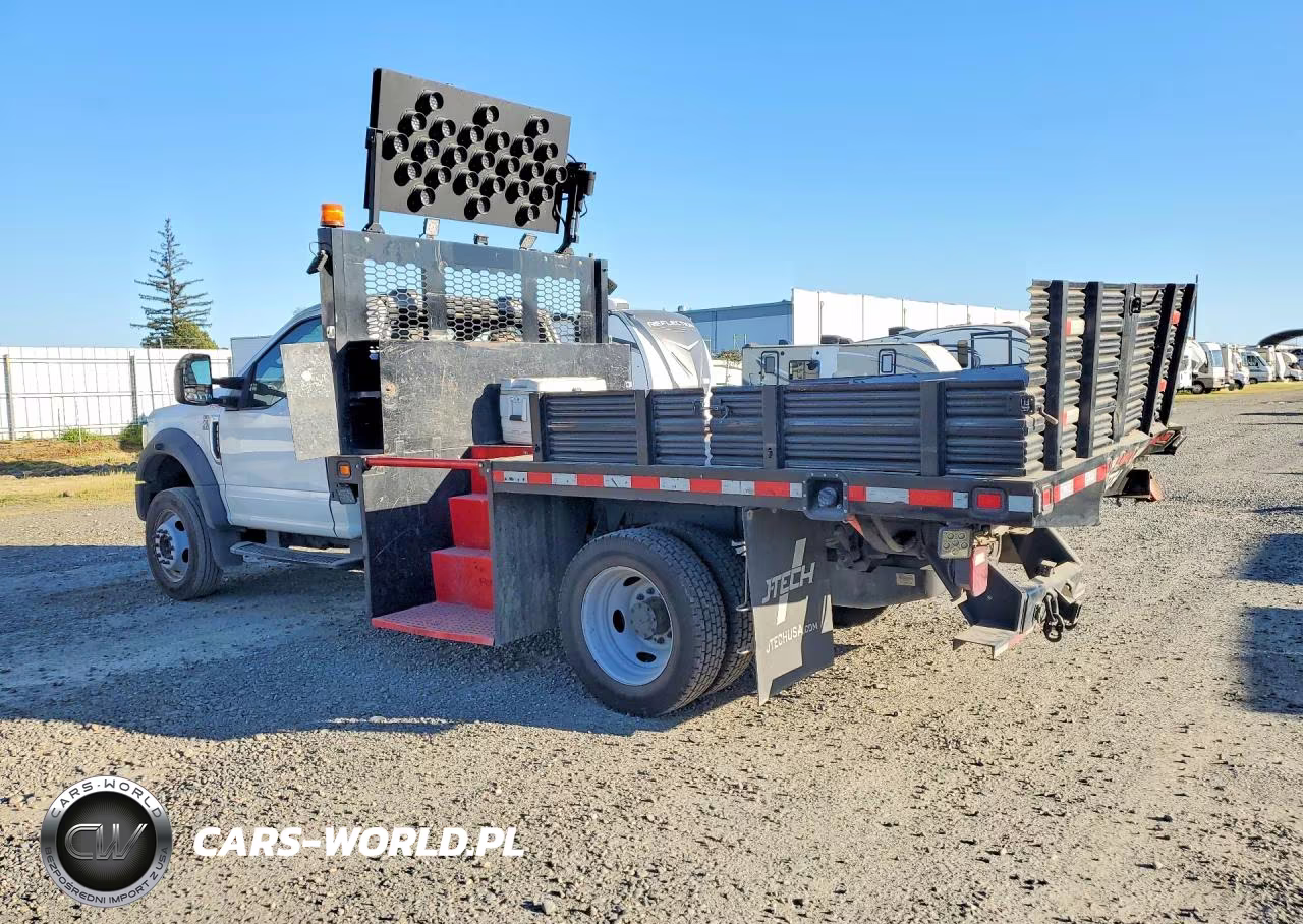 2021 Ford F550 Super Super Duty Flatbed Truck VIN:1FDUF5HN6MDA05808 - 2