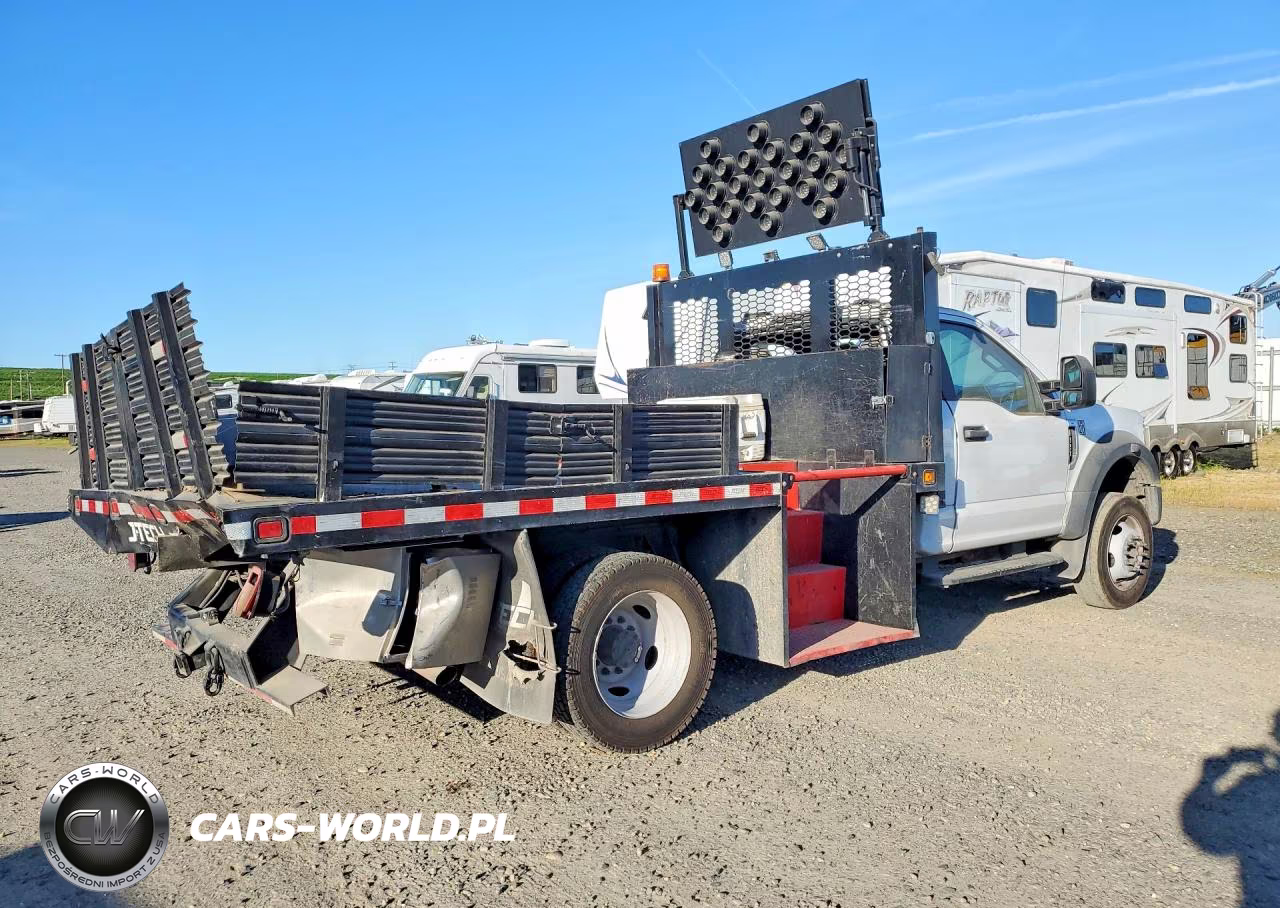 2021 Ford F550 Super Super Duty Flatbed Truck VIN:1FDUF5HN6MDA05808 - 3