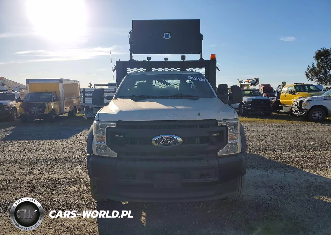 2021 Ford F550 Super Super Duty Flatbed Truck VIN:1FDUF5HN6MDA05808 - 5